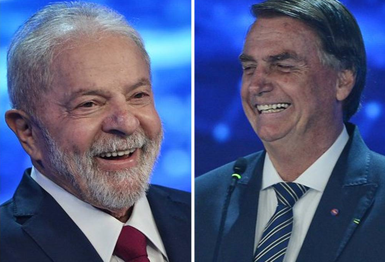 Lula e Bolsonaro disputam o segundo turno 