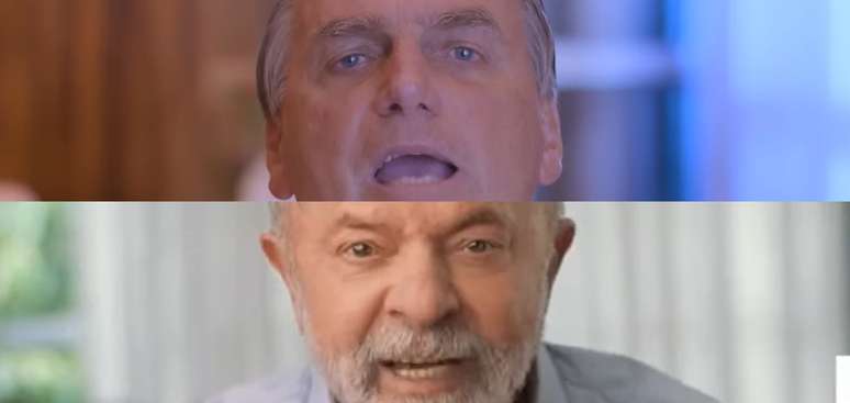 Bolsonaro e Lula na propaganda na TV: os ataques flertam com a baixaria