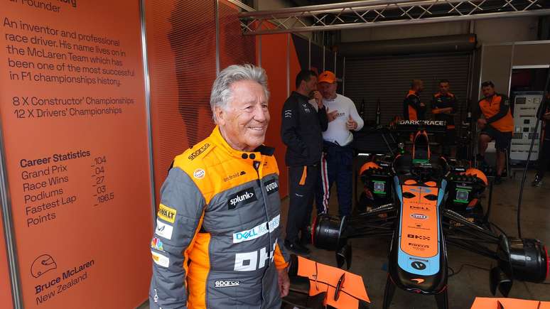 Mario Andretti é considerado uma das lendas vivas do automobilismo mundial 