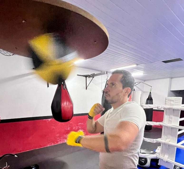 Empresário falou sobre os benefícios da prática do Boxe para o seu dia a dia (Foto: Arquivo pessoal)