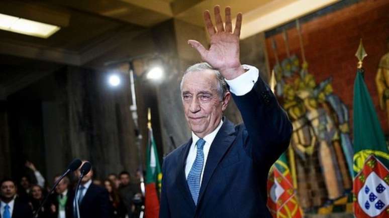O presidente Marcelo Rebelo de Sousa foi eleito prometendo combater as divis&otilde;es pol&iacute;ticas no pa&iacute;s