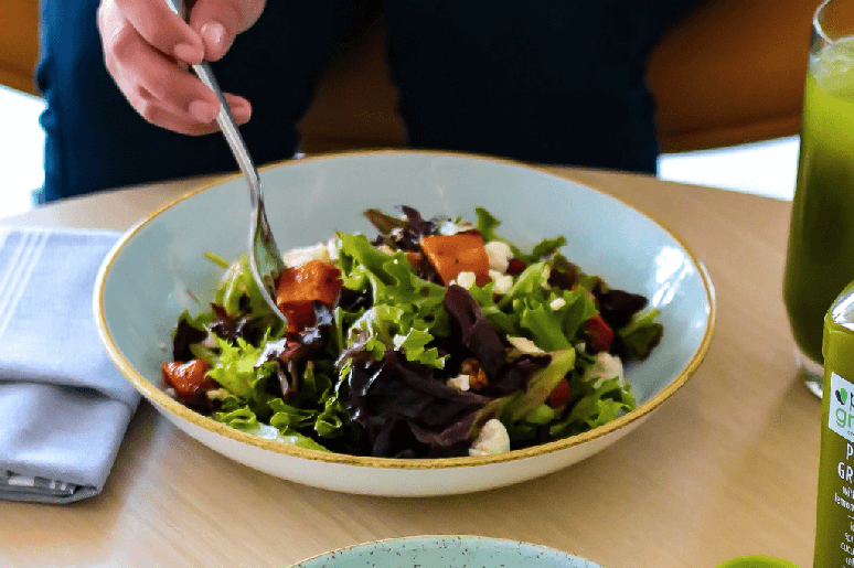 Comer com atenção