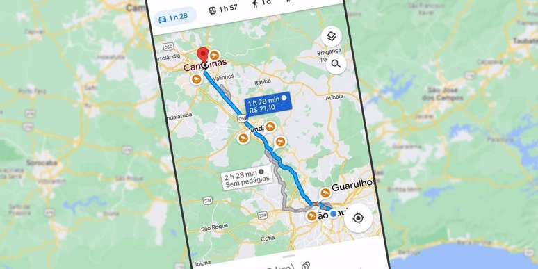 Google Maps recebe atualização que mostra rodízio, preço de pedágios e rotas alternativas gratuitas