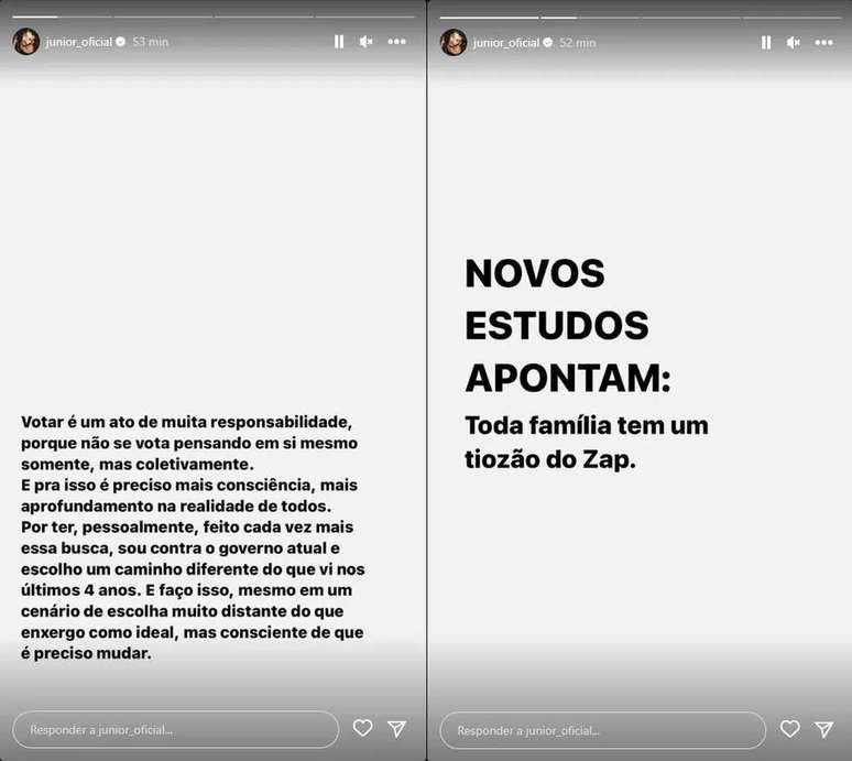 Após visita a Bolsonaro, Junior critica Chitãozinho e diz: Toda