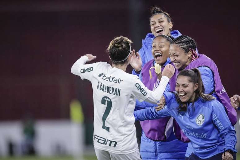 Andressinha comemora classificação do Palmeiras e projeta final do