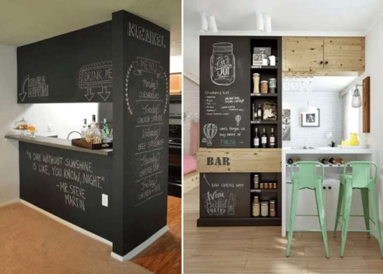 50. Barzinho para sala pequena. Fonte: Decoratorist