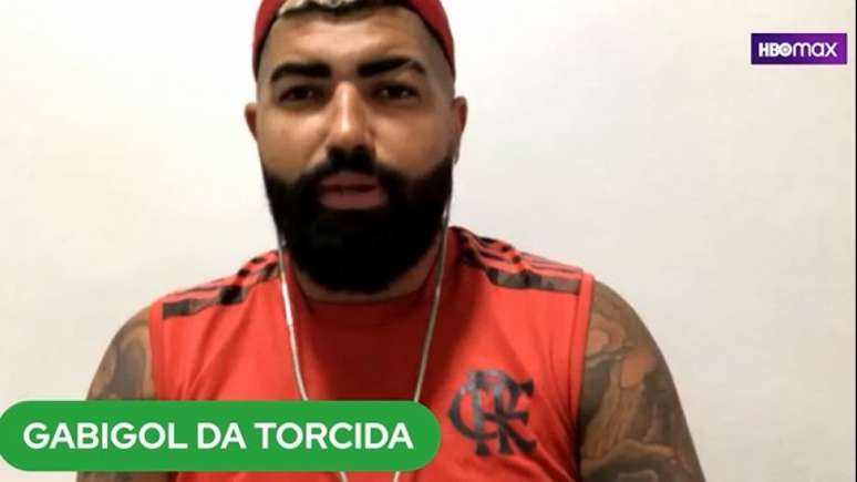 Gabigol da Torcida (Foto: Reprodução/Live L!)