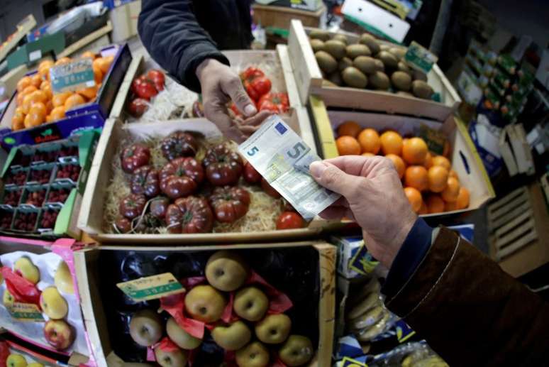 Mercado em Nice, França
03/04/2019.  REUTERS/Eric Gaillard/File Photo