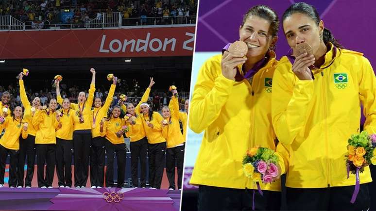 Dez anos das medalhas nas Olimpíadas de Londres, CBV celebra seleção  feminina e duplas de praia