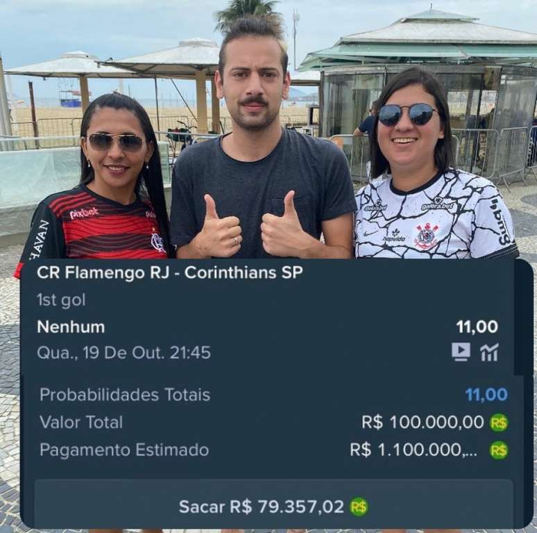 Cartolouco pode faturar R$ 1 milhão com aposta (Reprodução/Instagram)
