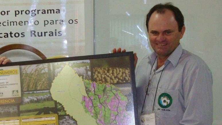 Gilmar Dell'Osbel tinha 8 anos quando deixou o Rio Grande do Sul rumo a Canarana (MT), onde sua fam&iacute;lia prosperou com o cultivo de soja