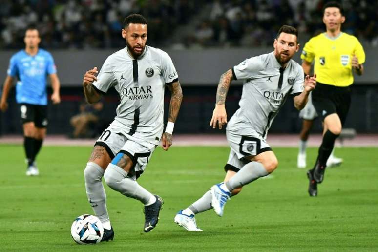 Lionel Messi foi decisivo para Neymar fechar contrato com o Barcelona (Foto: KAZUHIRO NOGI / AFP)