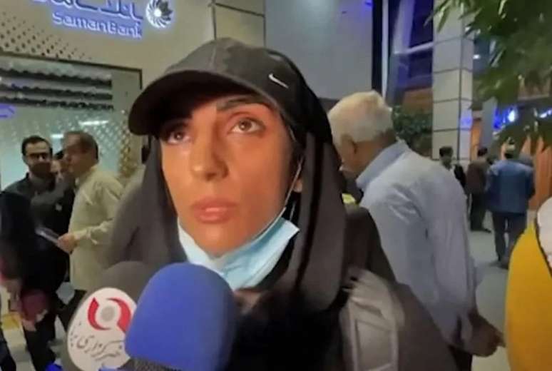 Elnaz Rekabi, escaladora iraniana que rompeu barreiras (Foto: AFP)