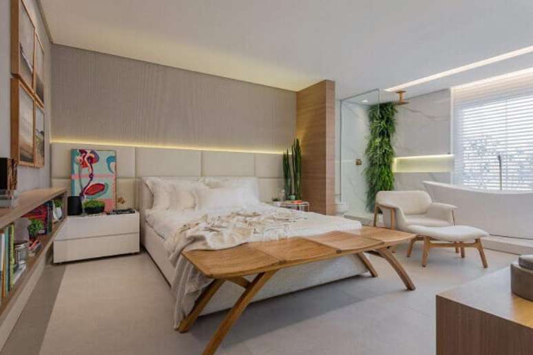 27. Quarto com tipos de cortina persiana na janela &ndash; Foto Folha Vitoria