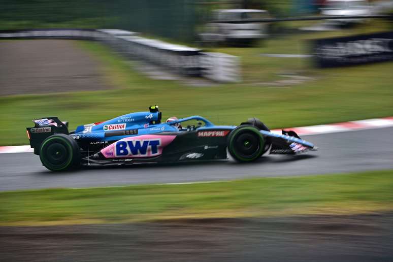 Esteban Ocon no Japão 