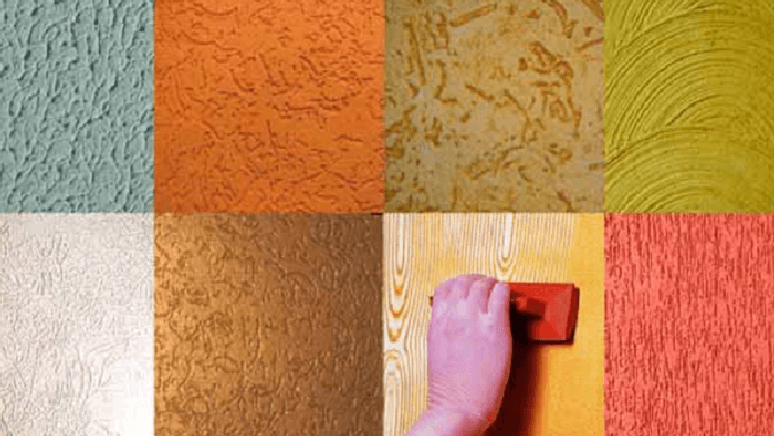 1. Tipos de texturas. Fonte &ndash; Clube das tintas