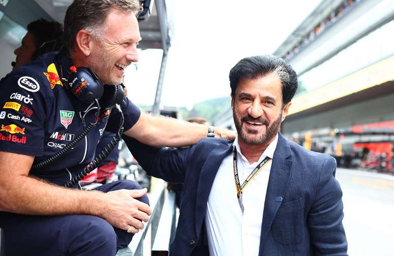 Christian Horner e Ben Sulayem em Spa: Red Bull e FIA sabem que tem que acertas as contas