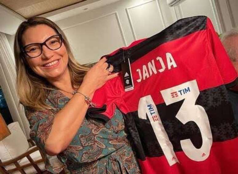 Janja comemera título do Flamengo na Copa do Brasil 