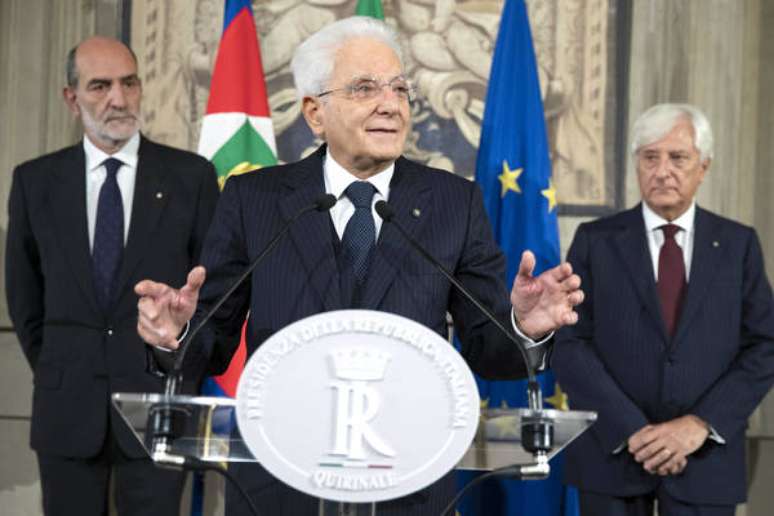 Mattarella agradeceu a rapidez de todos para a formação do novo governo