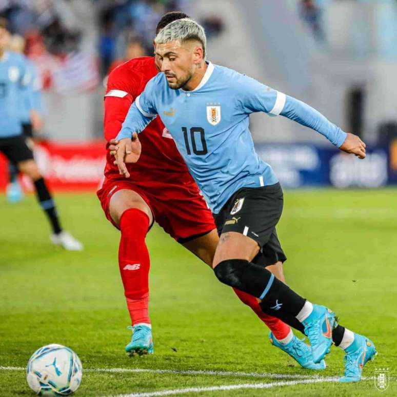 Arrascaeta está na pré-lista de convocados do Uruguai para a Copa do Mundo (Foto: Divulgação/AUF)