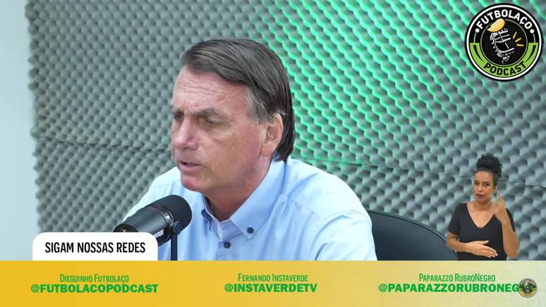 Podcast no Futbolaço rendeu cortes polêmicos de Bolsonaro sobre meninas venezuelanas