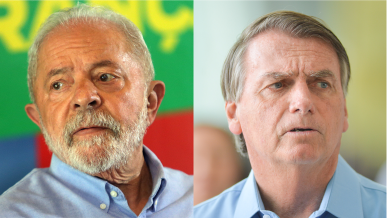 Lula e Bolsonaro