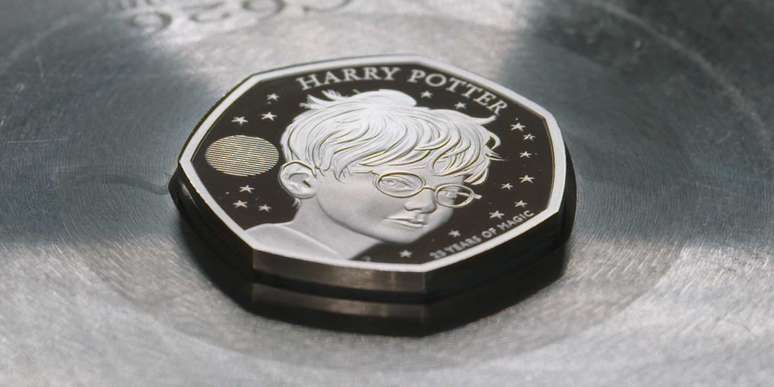 Moeda de Harry Potter da Royal Mint