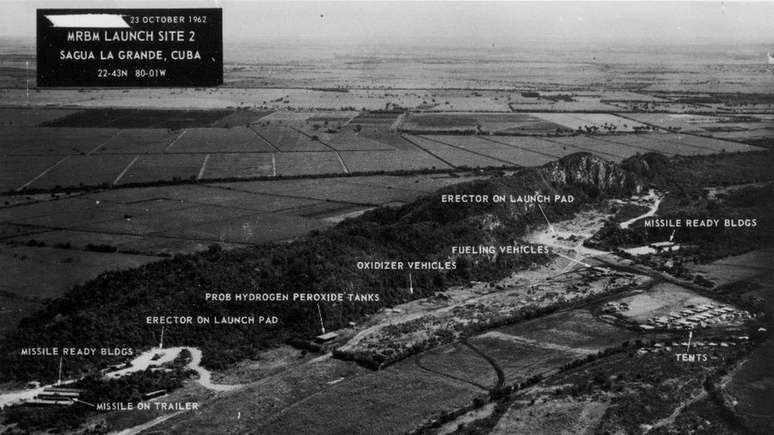 As imagens captadas em voos de baixa altitude pelo capitão William Eckner foram as primeiras a confirmar, sem margem para dúvidas, a presença de mísseis soviéticos em Cuba com alto nível de preparação para seu lançamento.