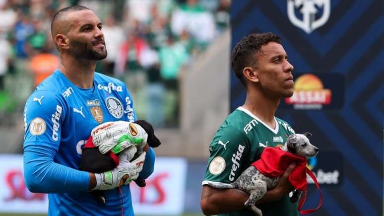 Dupla faz cada vez mais história no Palmeiras (Foto: Cesar Greco/Palmeiras)