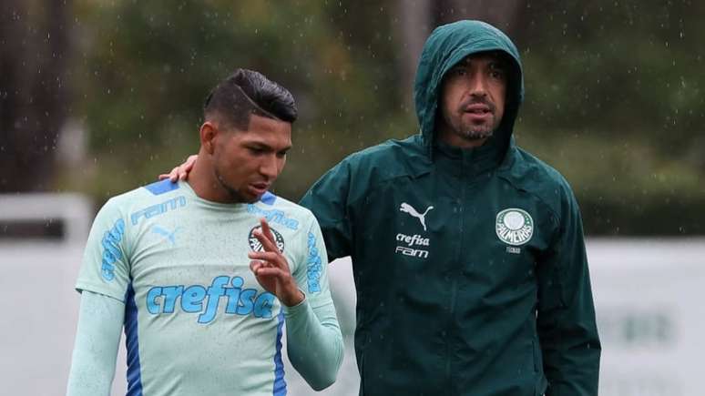 Suspensão de Rony acabou dando "dor de cabeça" para Abel Ferreira no Palmeiras (Foto: Cesar Greco/Palmeiras)