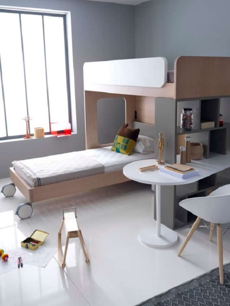 35. Quarto modulado com beliche em L – Foto Vrioni