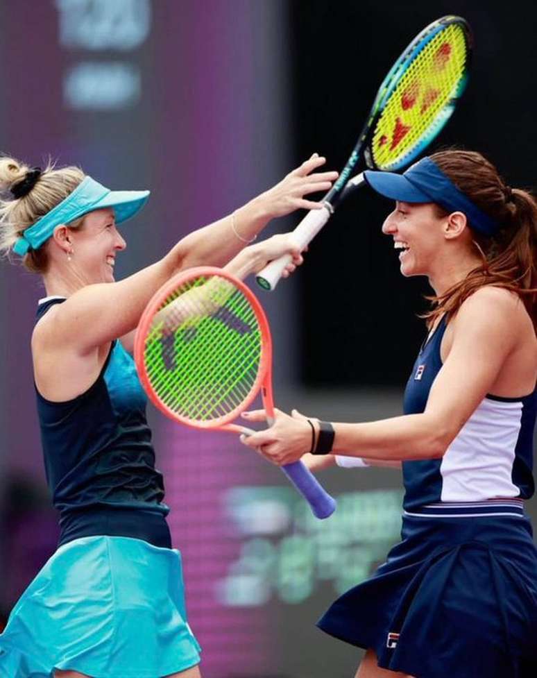 Luisa Stefani vence torneio feminino de duplas do WTA 1000 em