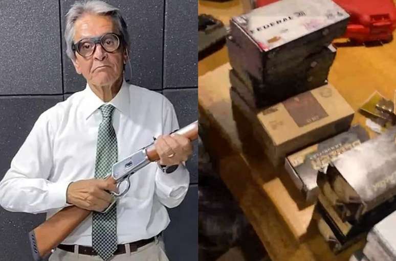 Caixas de munições foram encontradas com Roberto Jefferson