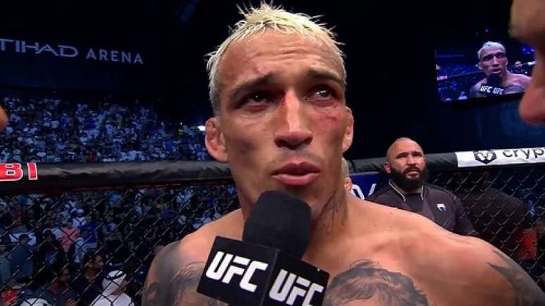 Charles do Bronx pediu para lutar no card do UFC 283, que vai acontecer no Rio de Janeiro (Foto: Reprodução/UFC)