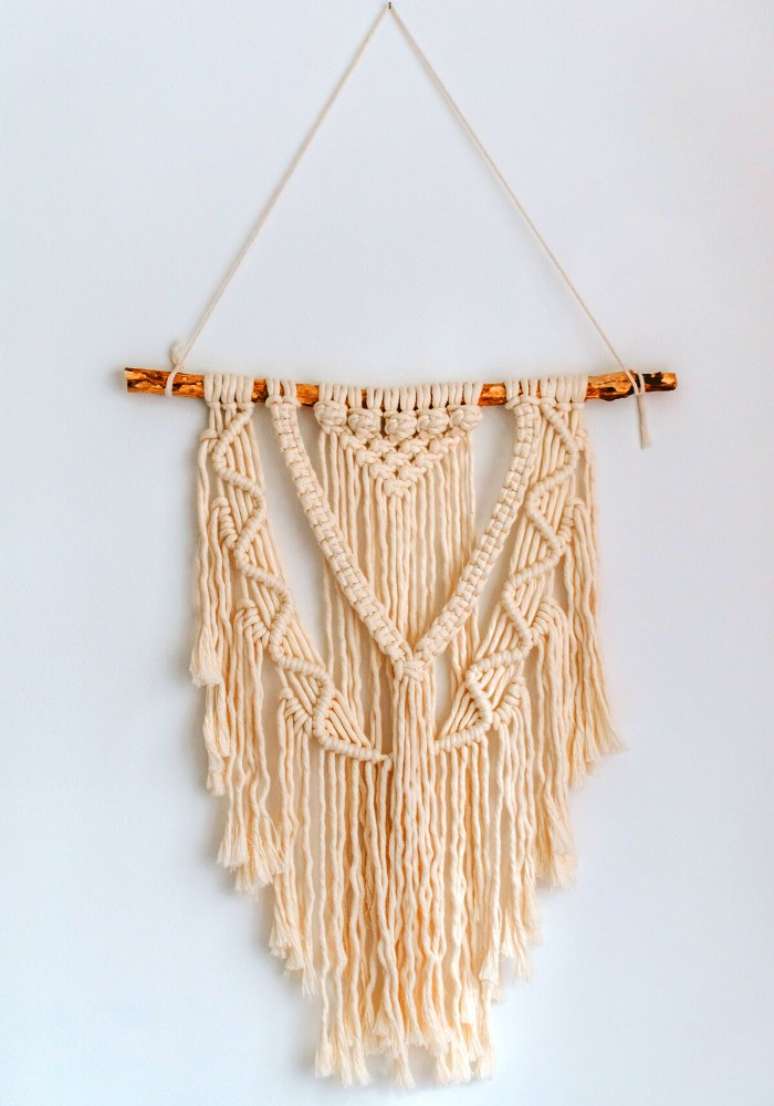 12. Os macram&ecirc;s embelezam o ambiente. Fonte &ndash; Unsplash