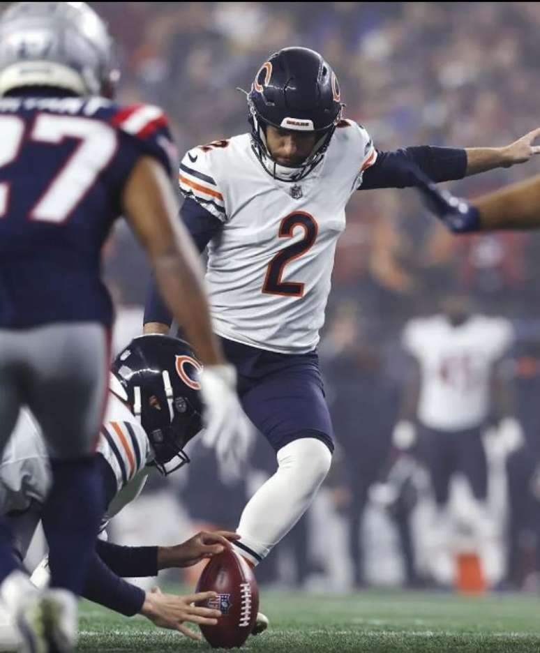 Com grande partida de Cairo Santos, Chicago Bears supera o New England