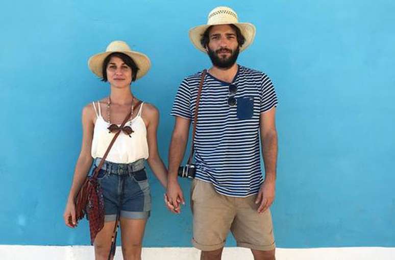 Humberto Carrão e a ex-esposa, a atriz Chandelly Braz. Foto compartilhado no perfil do ator em janeiro de 2019