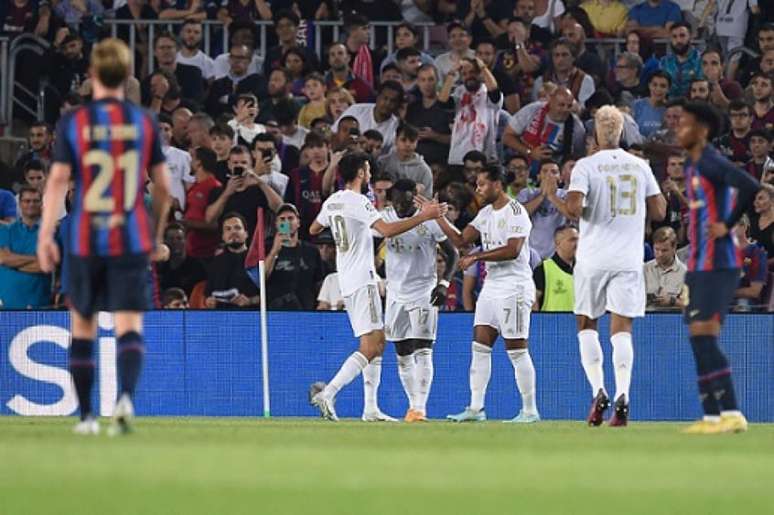 Bayern de Munique venceu o Barcelona no Camp Nou pela Champions League (Josep LAGO / AFP)