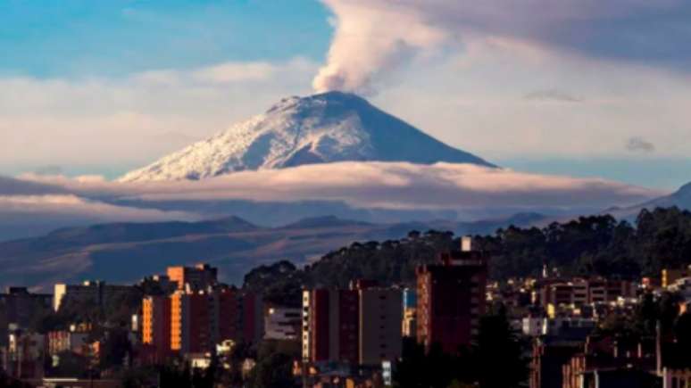 Vulcão Cotopaxi é um dos ativos de Quito (Reprodução / Redes Sociais)