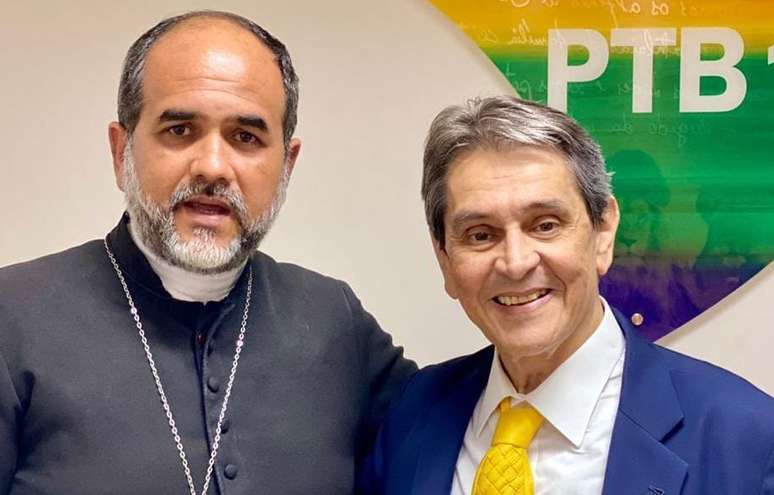 Padre Kelmon e Roberto Jefferson são nomes do atual PTB 