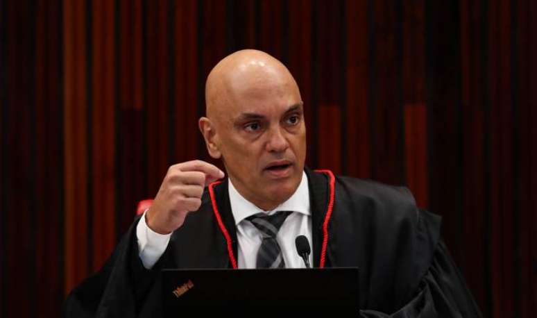 O presidente do TSE, Alexandre de Moraes