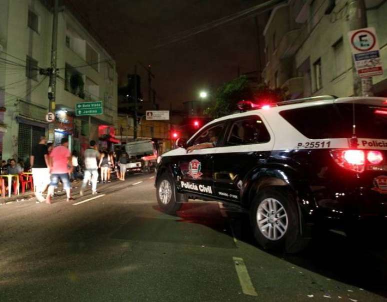 Carro da Polícia Civil de São Paulo