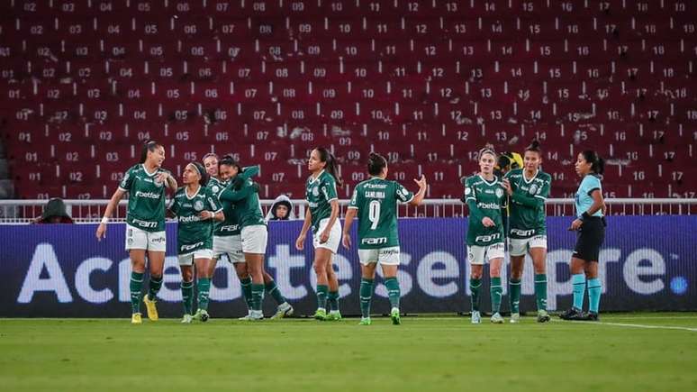 Palmeiras acredita e garante vaga inédita na final da Libertadores Feminina (Foto: Staff Images Woman/Conmebol)