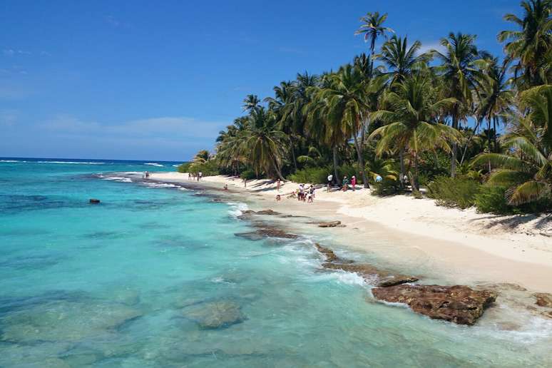 San Andrés é um ótimo destino para praticar esporte aquático e aproveitar as praias