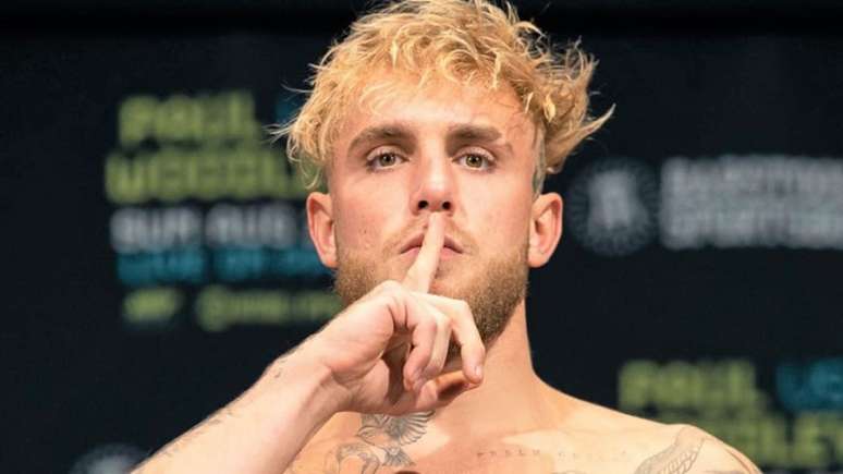 Jake Paul vai enfrentar Anderson Silva em luta de Boxe no próximo sábado (Foto: Divulgação)