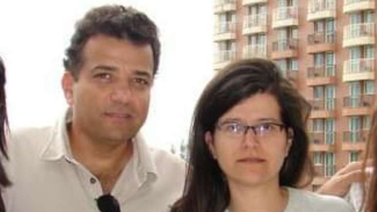 Maarten Van Sluys e sua irmã Adriana, que morreu no acidente