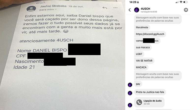 Criador de página LGBTQIA+ e advogada denunciam ameaças de grupo