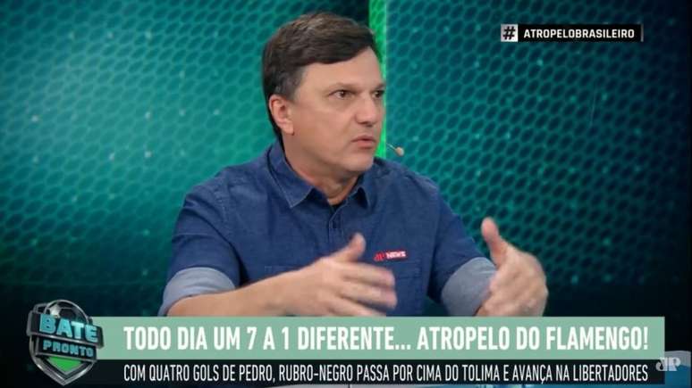 Mauro Cezar está no Equador para acompanhar grande decisão do torneio sul-americano (Reprodução/Jovem Pan)