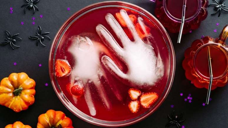 Sangria de vinho especial para o Halloween – Foto: Shutterstock