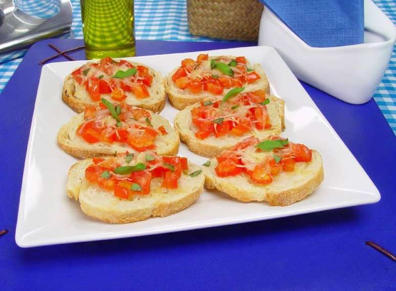 Bruschetta – Foto: Guia da Cozinha